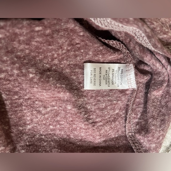 Culture code Tunic full Hooded dress side pockets pockets XL, NWT laguen Comfort - Picture 6 of 6